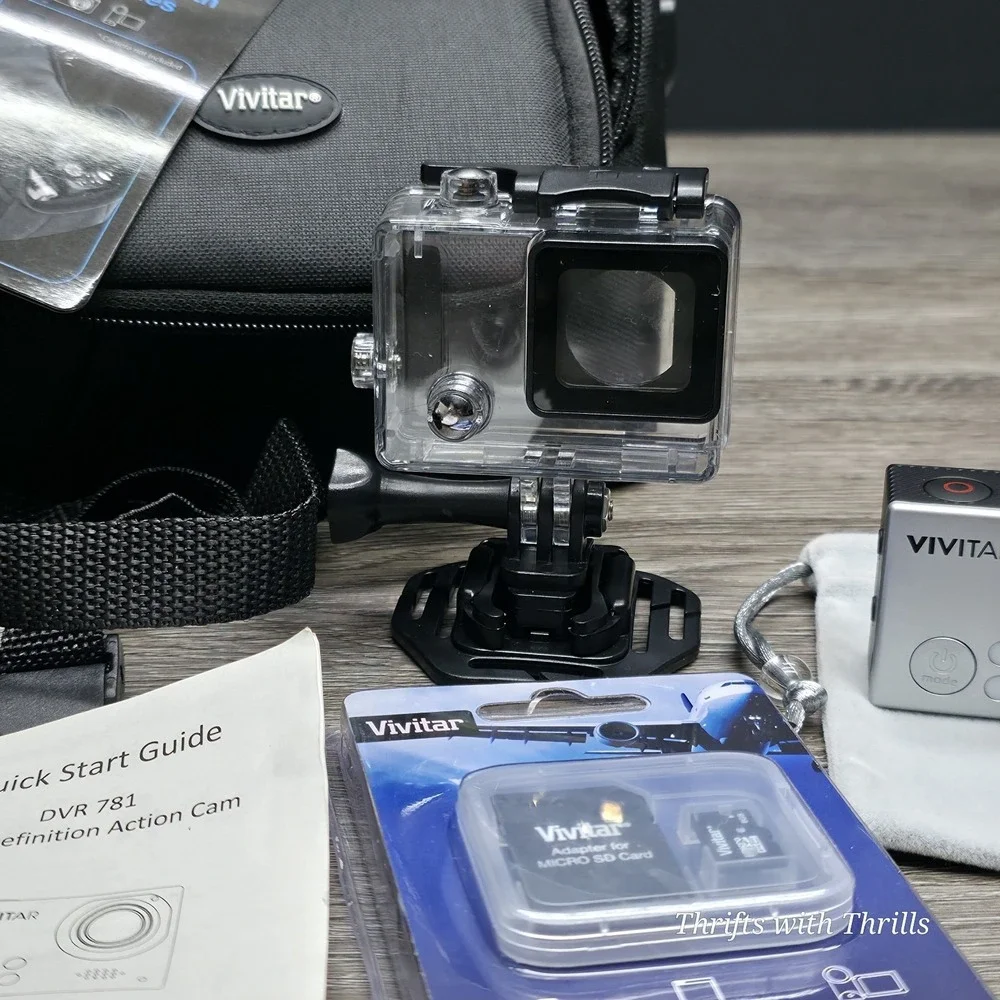 Vivitar DVR782 Bundle - 2